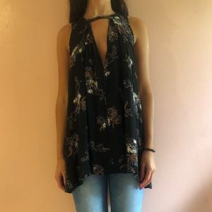 free people floral top